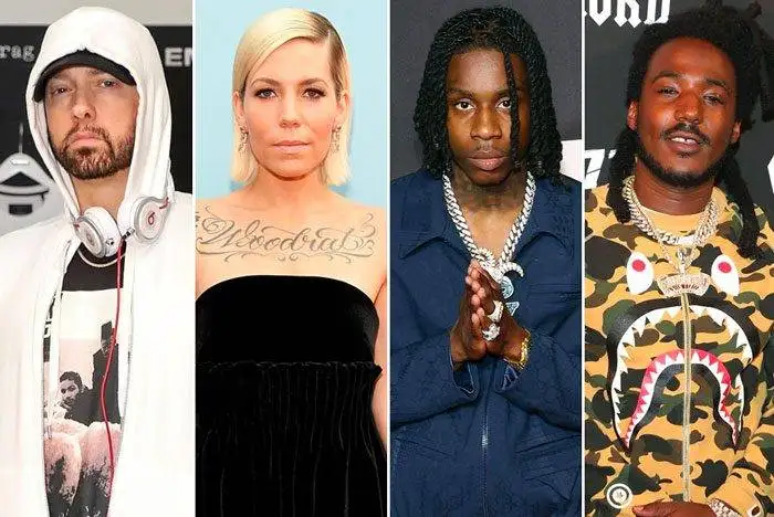 Eminem Joins Skylar Gray, Polo G, & Mozzy on 'Last One Standing'