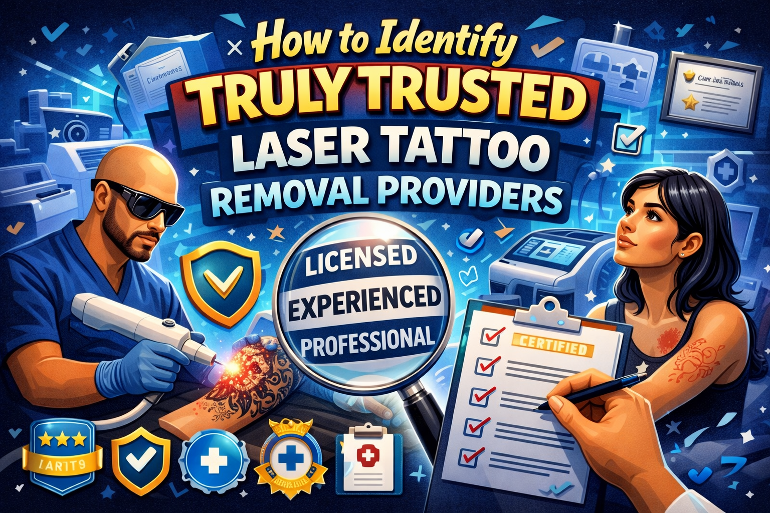 How to Identify Truly Trusted Laser Tattoo Removal Providers
